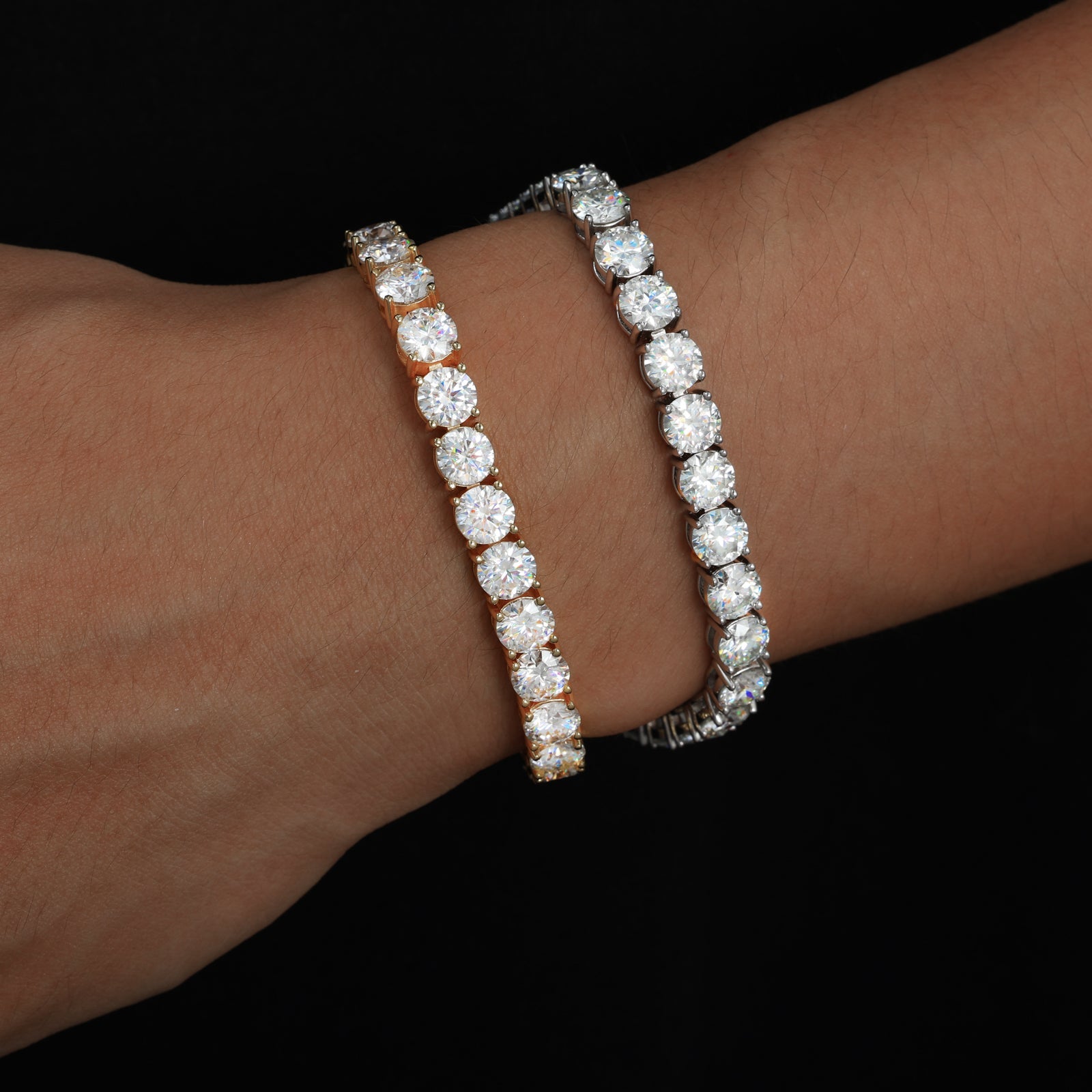Mens tennis bracelet celestejewels